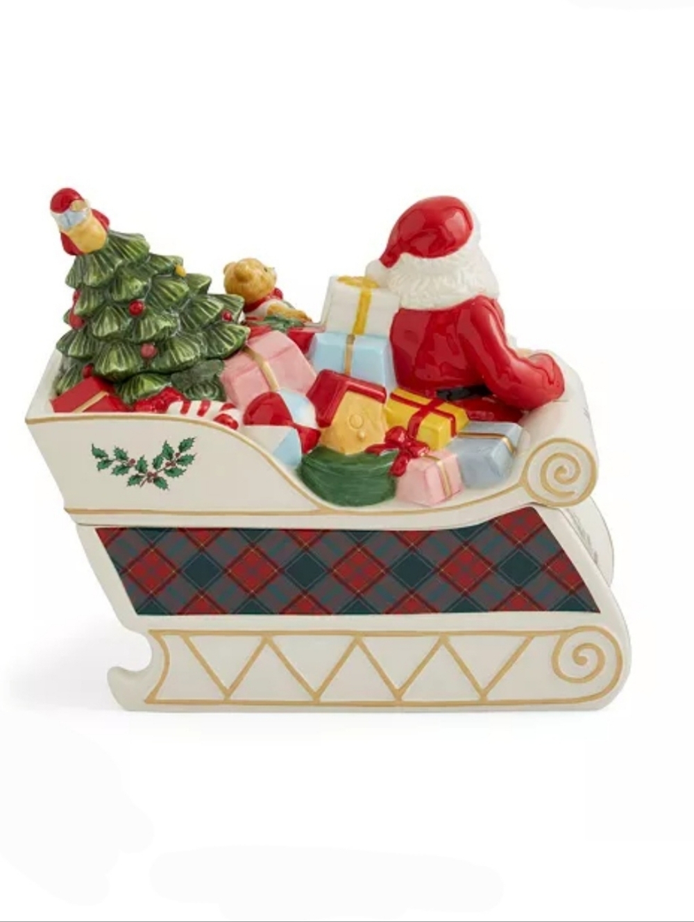 Spode Santa Cookie Jar - Picture 4 of 7